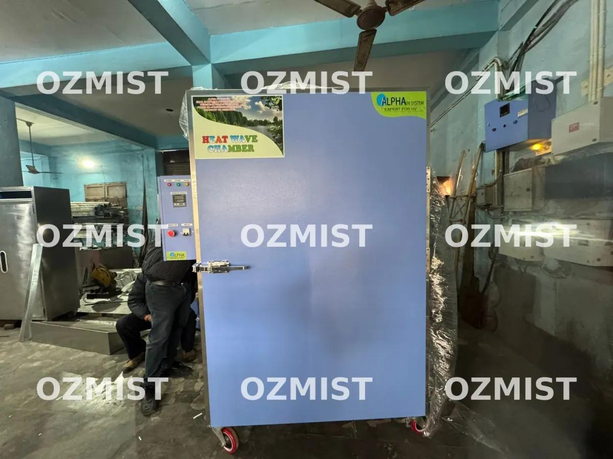 Programmable industrial hot-air oven by Ozmist Food, Greater Noida â€” 40â€“300Â°C precision drying and heat-treatment