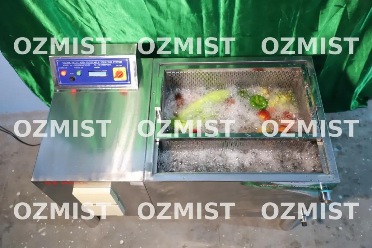 Ozone Fruit & Vegetable Washer — control panel