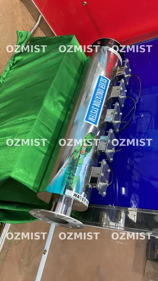Silver Ionization Water Disinfection System — interior